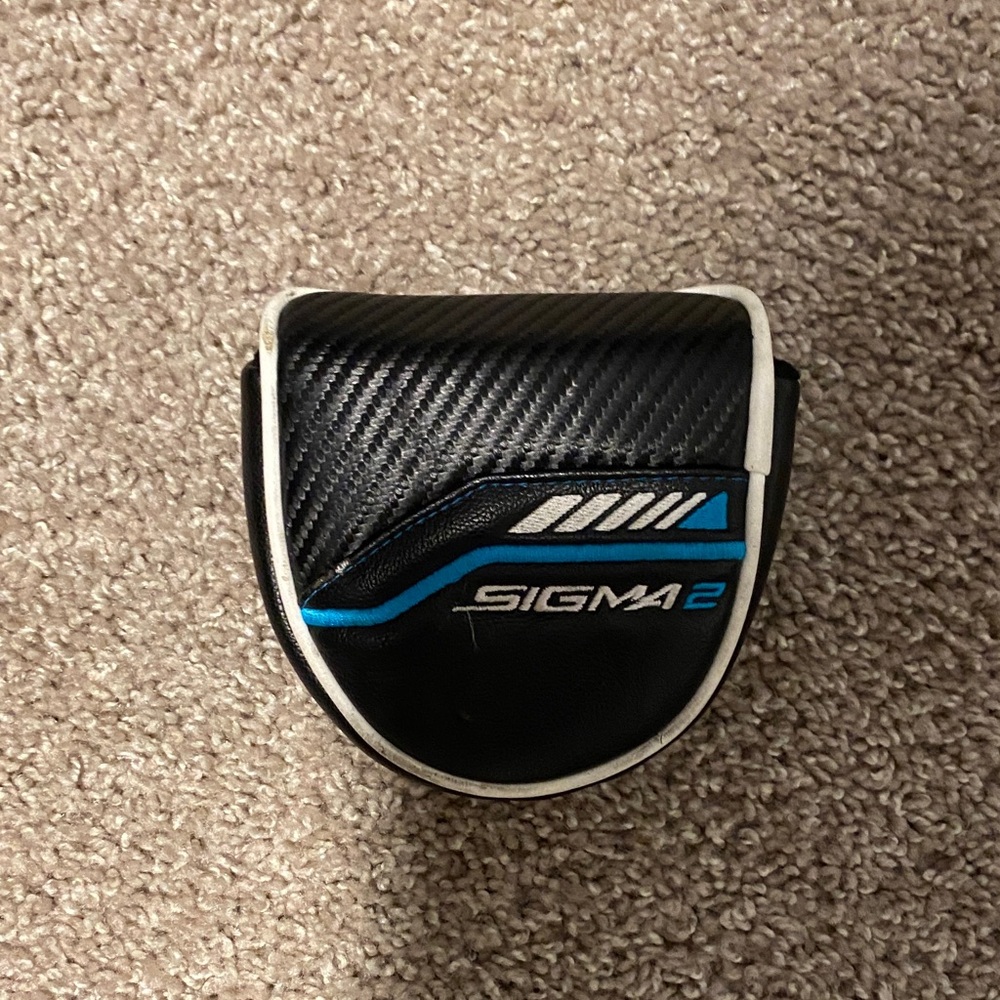 Ping putter Black Putter Headcover with White Trim